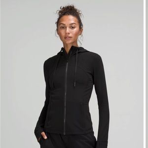 Lululemon, hooded define jacket nulu, size 8, black, like new